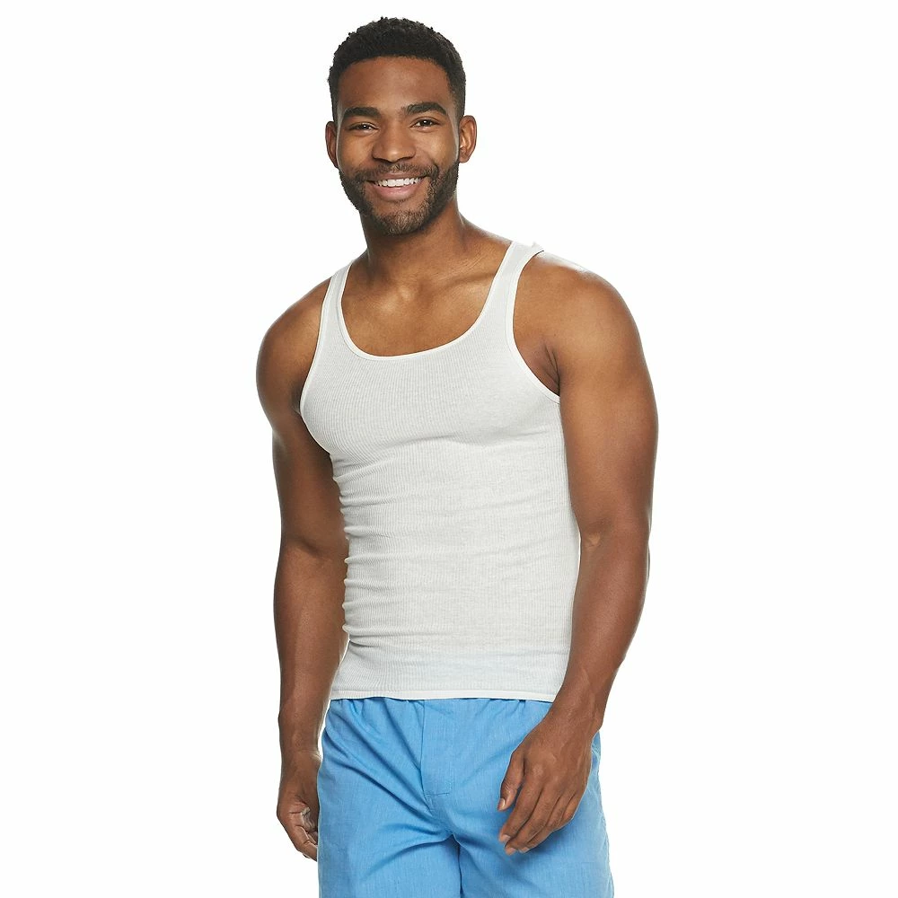 Men's Hanes Ultimate® 7-pack +1 Bonus ComfortSoft Tanks 3 Men's Hanes Ultimate® 7-pack +1 Bonus ComfortSoft Tanks