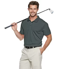Men's Tek Gear® Classic-Fit Golf Polo 17 Men's Tek Gear® Classic-Fit Golf Polo -Casual Outfits For Men Elegant store 3770046 Hawk Gray