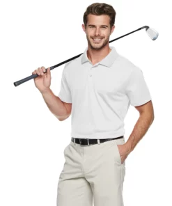 Men's Tek Gear® Classic-Fit Golf Polo 18 Men's Tek Gear® Classic-Fit Golf Polo -Casual Outfits For Men Elegant store 3770046 Modern White