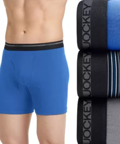 Men's Jockey® Classic 3-pack Lightweight Boxer Briefs