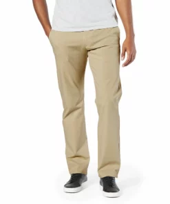 Men's Dockers® Ultimate Chino Straight-Fit Pants with Smart 360 Flex® -Casual Outfits For Men Elegant store 3800853 New British Khaki
