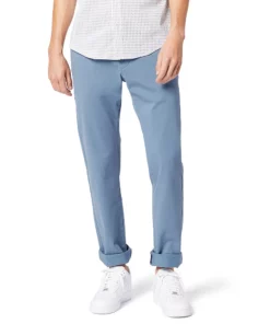 Men's Dockers® Ultimate Chino Straight-Fit Pants with Smart 360 Flex® -Casual Outfits For Men Elegant store 3800853 Sunset Blue