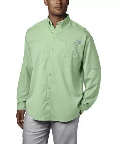 Men's Columbia PFG Tamiami™ II Long Sleeve Shirt -Casual Outfits For Men Elegant store 3842791 Key West