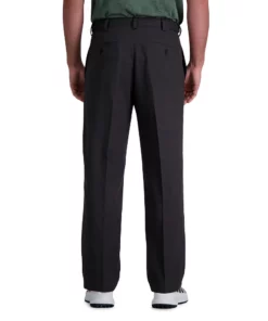 Men's Haggar® Cool Right® Performance Flex Classic-Fit Flat-Front Pants 23 Men's Haggar® Cool Right® Performance Flex Classic-Fit Flat-Front Pants -Casual Outfits For Men Elegant store 3930126 ALT
