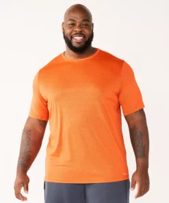 Big & Tall Tek Gear® Dry Tek Tee -Casual Outfits For Men Elegant store 3933692 Endless Lava