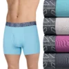Men's Jockey® ActiveBlend® 4-Pack Boxer Briefs 2 Men's Jockey® ActiveBlend® 4-Pack Boxer Briefs -Casual Outfits For Men Elegant store 4220965 Blue Gray Heather