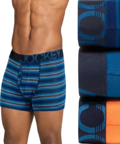 Men's Jockey® ActiveStretch™ 3-Pack Boxer Briefs