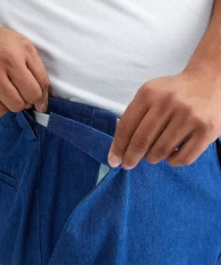 Big & Tall Haggar® Work to Weekend® Flat-Front Denim Pants 13 Big & Tall Haggar® Work to Weekend® Flat-Front Denim Pants -Casual Outfits For Men Elegant store 425176 ALT5