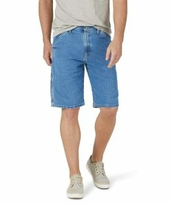 Men's Wrangler Denim Carpenter Shorts -Casual Outfits For Men Elegant store 4277542 Elijah