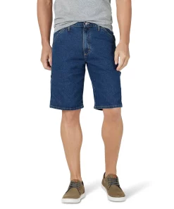 Men's Wrangler Denim Carpenter Shorts -Casual Outfits For Men Elegant store 4277542 Isaac