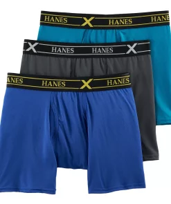 Men's Hanes® X-Temp Air Boxer Briefs 8 Men's Hanes® X-Temp Air Boxer Briefs -Casual Outfits For Men Elegant store 4309654 ALT
