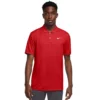 Men's Nike Dri-FIT Golf Polo -Casual Outfits For Men Elegant store 4349834 University Red
