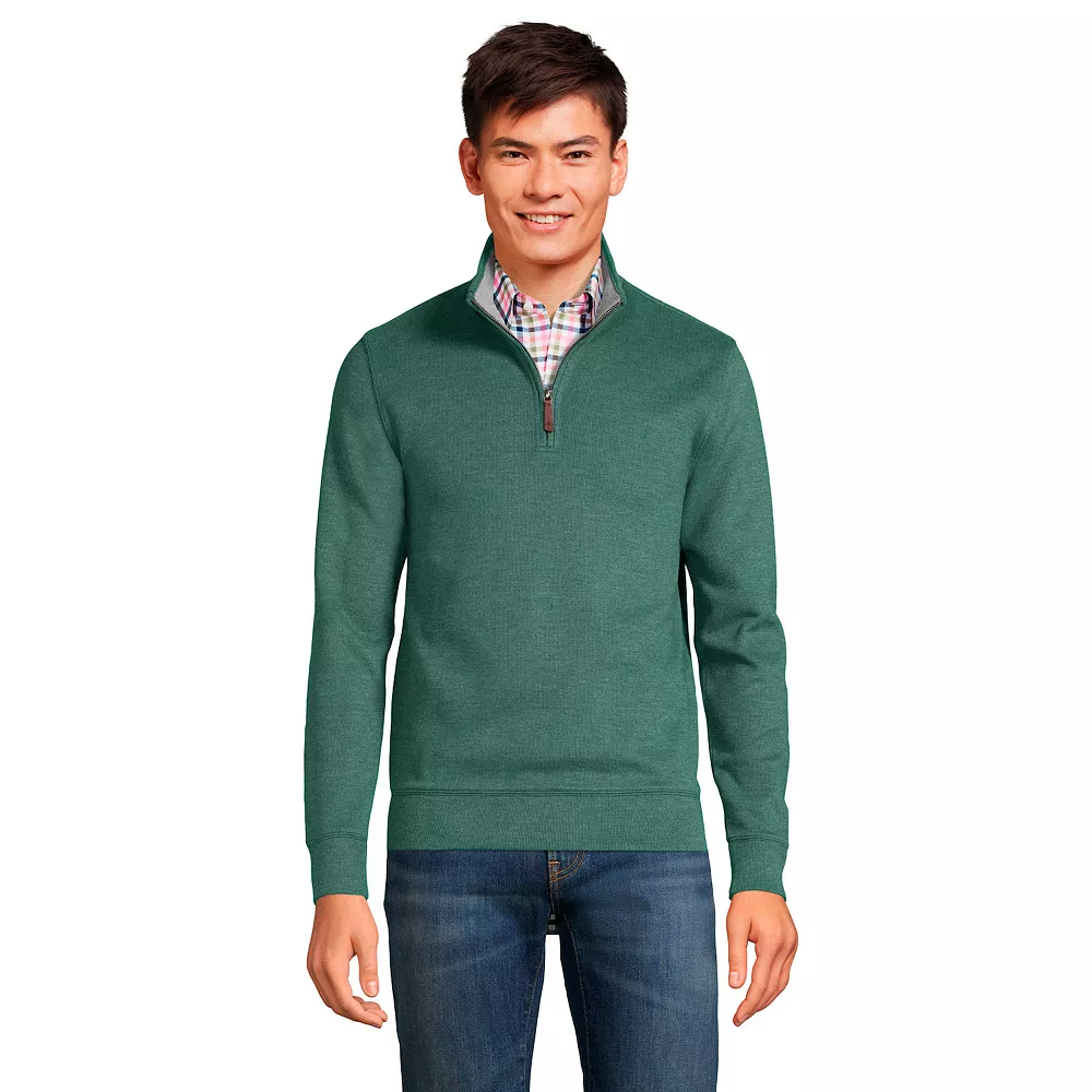 Men's Lands' End Bedford Regular-Fit Ribbed Quarter-Zip Pullover Sweater 12 Men's Lands' End Bedford Regular-Fit Ribbed Quarter-Zip Pullover Sweater - Image 10