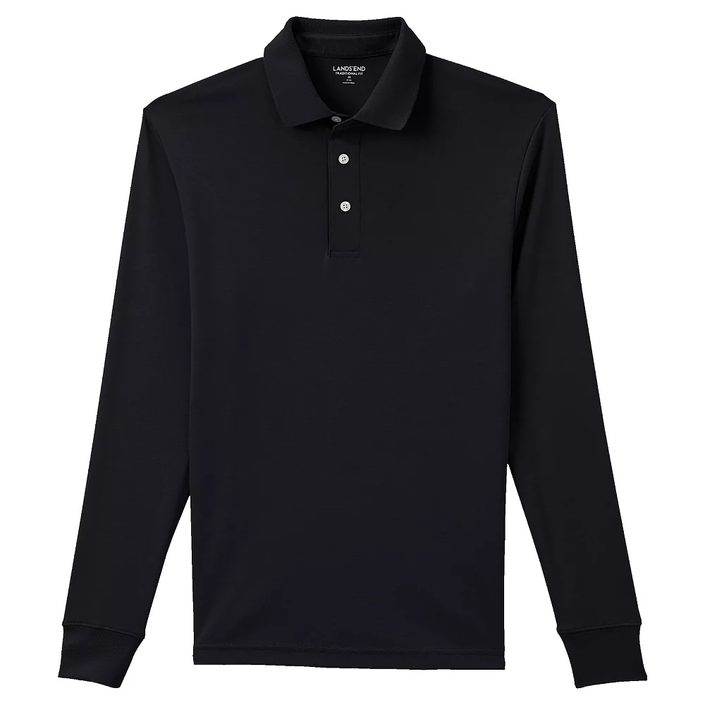 Men's Lands' End Soft Supima Polo 5 Men's Lands' End Soft Supima Polo - Image 3