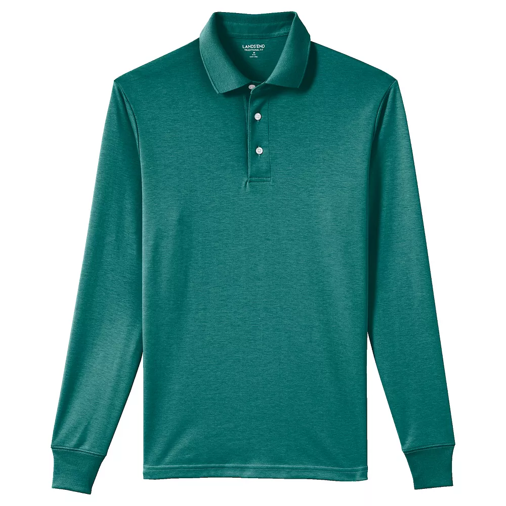 Men's Lands' End Soft Supima Polo 7 Men's Lands' End Soft Supima Polo - Image 5
