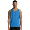 Men's Hanes® ComfortWash Garment-Dyed Tank -Casual Outfits For Men Elegant store 4462636 Summer Sky Blue