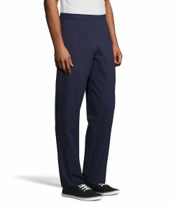 Men's Hanes® ComfortSoft Jersey Pocket Pajama Pants -Casual Outfits For Men Elegant store 4462842 ALT2