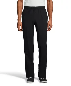 Men's Hanes® ComfortSoft Jersey Pocket Pajama Pants -Casual Outfits For Men Elegant store 4462842 Black