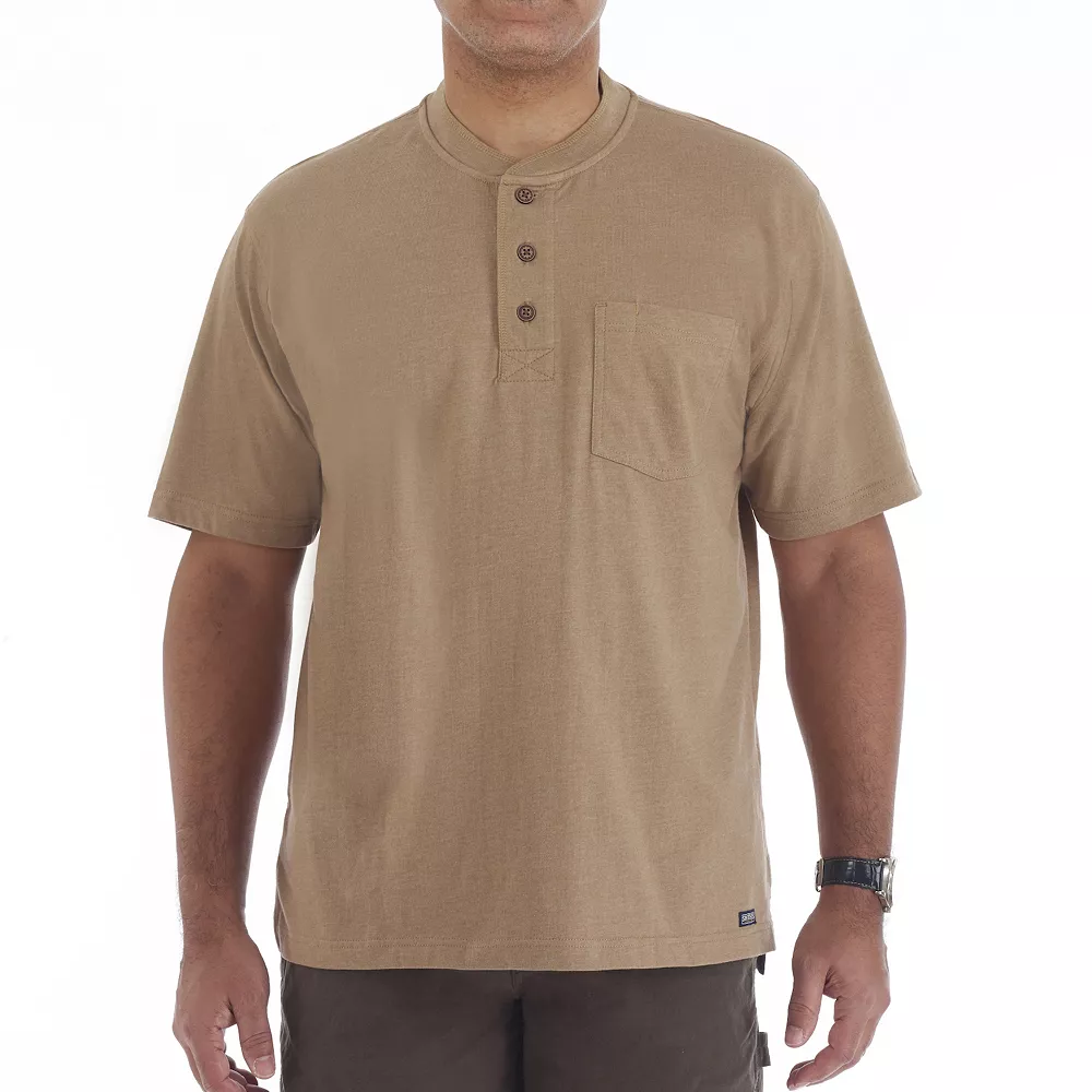 Men's Smith's Workwear Henley 3 Men's Smith's Workwear Henley