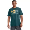 Men's Under Armour Multi-Color Lockertag Tee -Casual Outfits For Men Elegant store 4501098 Tourmaline Teal