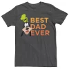 Men's Disney Mickey & Friends Father's Day Goofy Best Dad Ever Tee -Casual Outfits For Men Elegant store 4515488