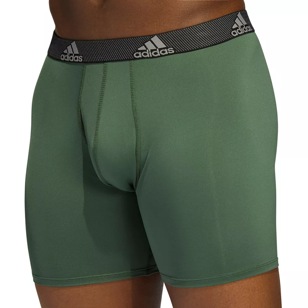 Men's adidas Performance 3-Pack Long Boxer Briefs 11 Men's adidas Performance 3-Pack Long Boxer Briefs - Image 9