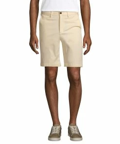 Men's Lands' End Traditional-Fit Comfort-First 9-inch Knockabout Chino Shorts 20 Men's Lands' End Traditional-Fit Comfort-First 9-inch Knockabout Chino Shorts -Casual Outfits For Men Elegant store 4546009 Golden Candle Light