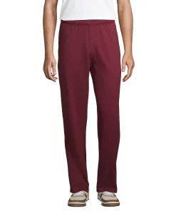 Men's Lands' End Jersey Knit Pants 14 Men's Lands' End Jersey Knit Pants -Casual Outfits For Men Elegant store 4548862 Rich Burgundy