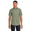 Big & Tall Lands' End No-Iron Button-Down Shirt 2 Big & Tall Lands' End No-Iron Button-Down Shirt -Casual Outfits For Men Elegant store 4549514 Green Windowpane
