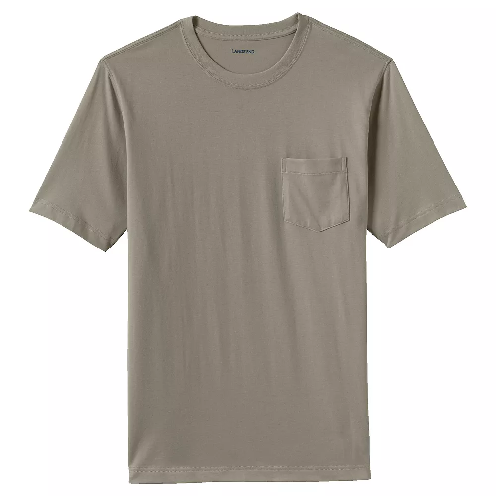 Men's Land's End Super-T Short Sleeve T-Shirt with Pocket 7 Men's Land's End Super-T Short Sleeve T-Shirt with Pocket - Image 5
