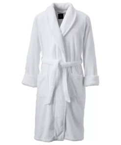 Men's Lands' End Calf-Length Turkish Terry Robe