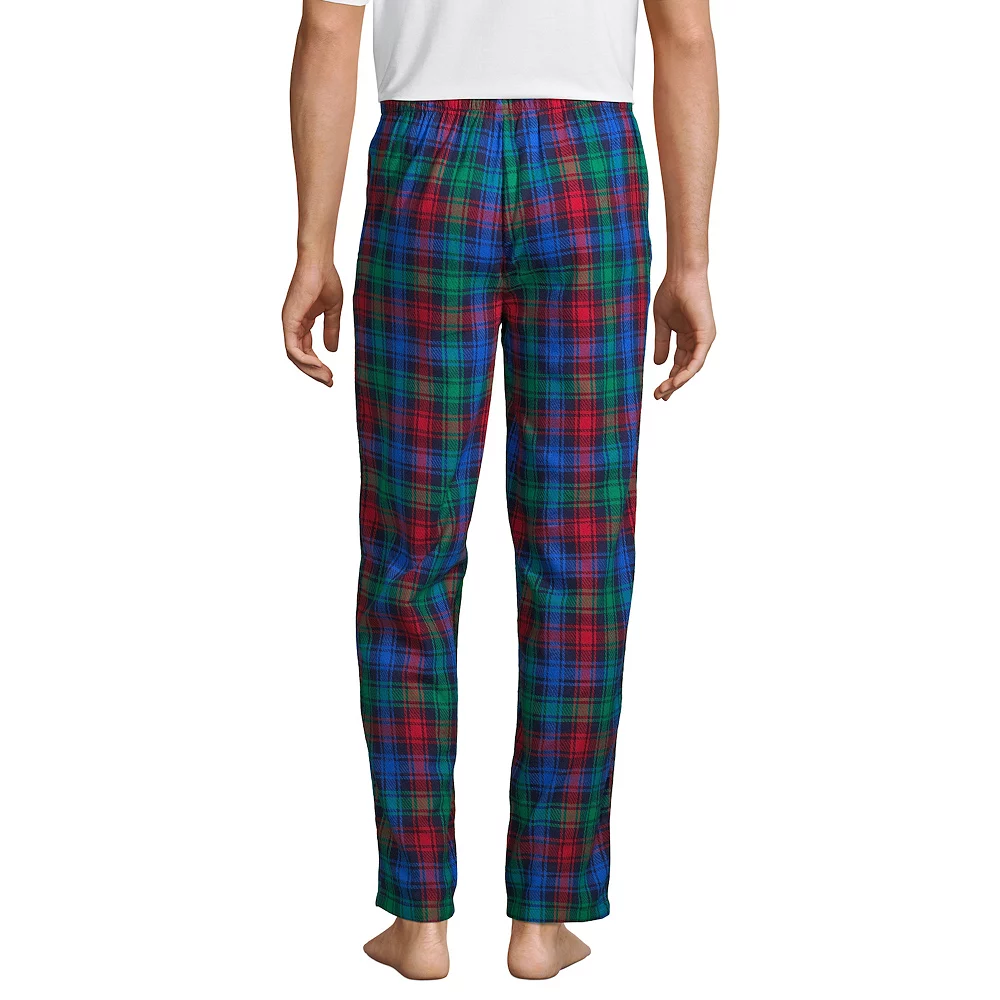 Men's Lands' End Flannel Pajama Sleep Pants 13 Men's Lands' End Flannel Pajama Sleep Pants - Image 11