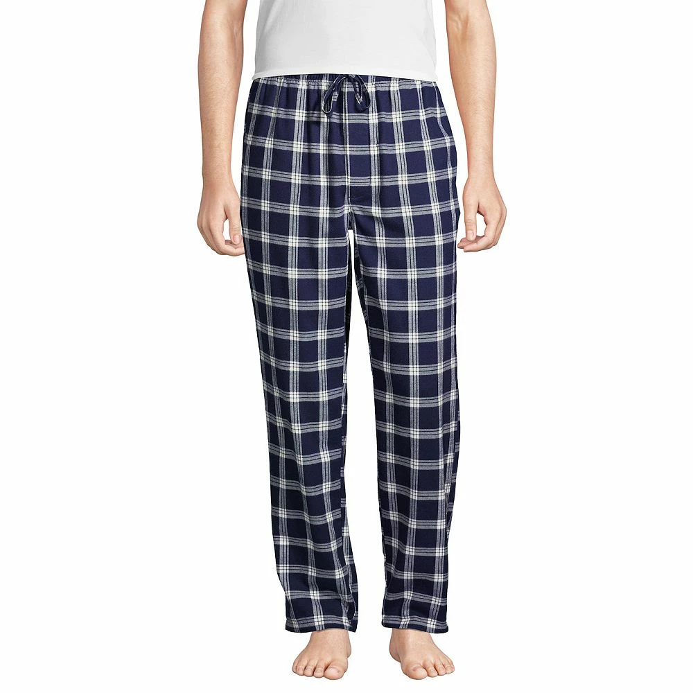 Men's Lands' End Flannel Pajama Sleep Pants 9 Men's Lands' End Flannel Pajama Sleep Pants - Image 7