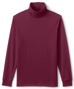 Big & Tall Lands' End Super Soft Supima Turtleneck