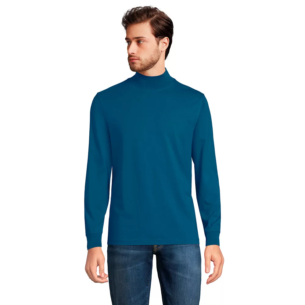 Big & Tall Lands' End Super Mock Turtleneck 8 Big & Tall Lands' End Super Mock Turtleneck - Image 6
