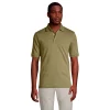 Big & Tall Lands' End Super Soft Supima Polo -Casual Outfits For Men Elegant store 4560901 Simply Olive