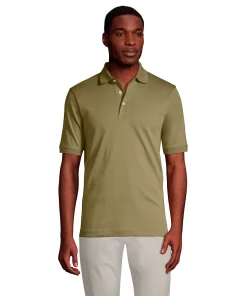 Big & Tall Lands' End Super Soft Supima Polo