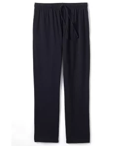 Men's Lands' End Knit Jersey Sleep Pants 12 Men's Lands' End Knit Jersey Sleep Pants -Casual Outfits For Men Elegant store 4561229 Black