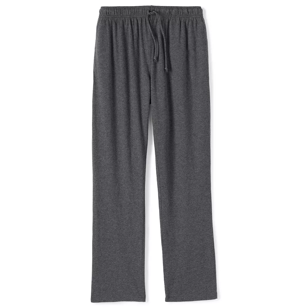 Men's Lands' End Knit Jersey Sleep Pants 3 Men's Lands' End Knit Jersey Sleep Pants