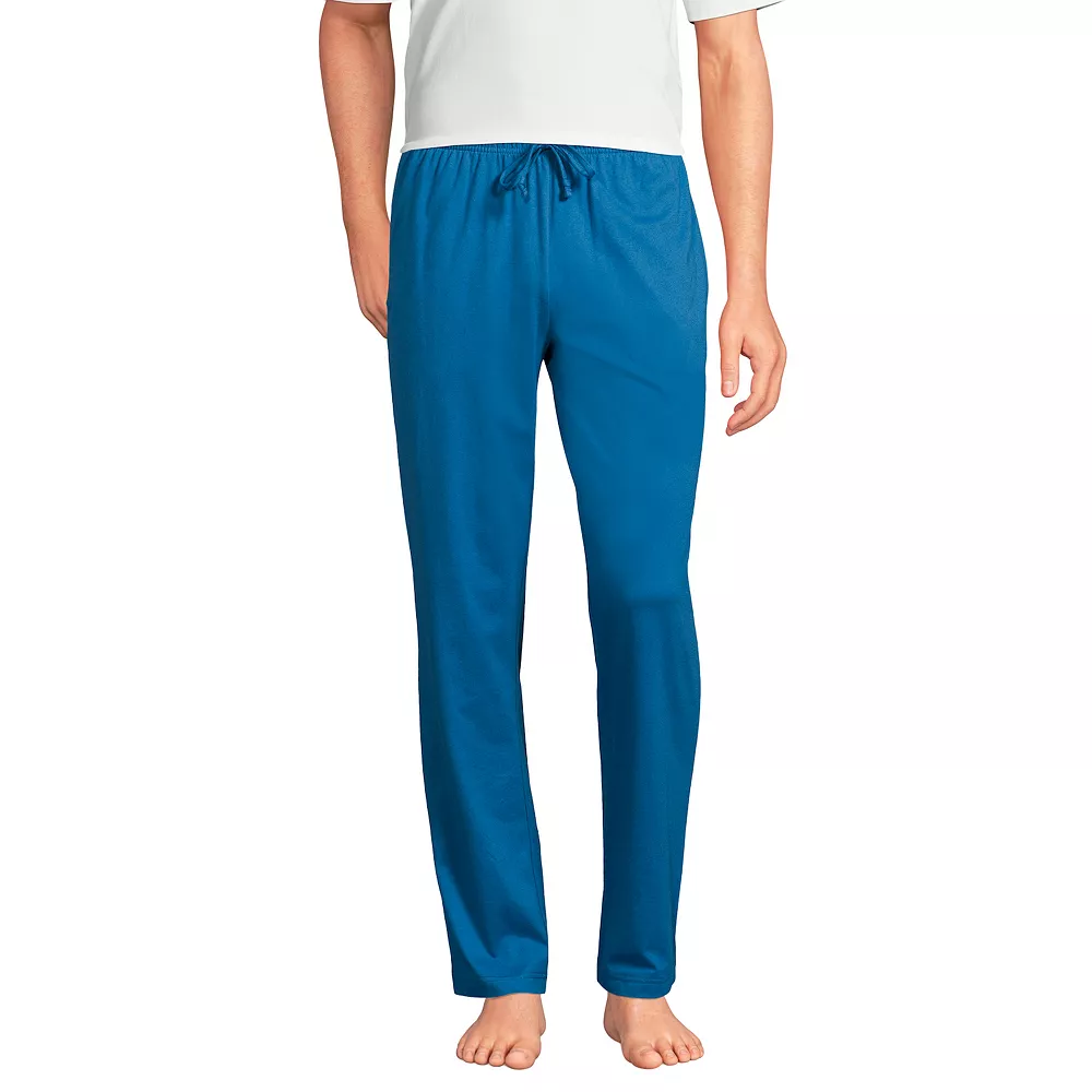 Men's Lands' End Knit Jersey Sleep Pants 6 Men's Lands' End Knit Jersey Sleep Pants - Image 4