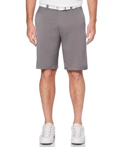 Men's Grand Slam DriFlow Classic-Fit Active Waistband Cargo Golf Shorts -Casual Outfits For Men Elegant store 4575512 Quiet Shade