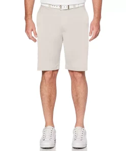 Men's Grand Slam DriFlow Classic-Fit Active Waistband Cargo Golf Shorts -Casual Outfits For Men Elegant store 4575512 Silver Lining