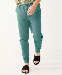 Men's Apt. 9® Knit Joggers -Casual Outfits For Men Elegant store 4587847 Albany Blue