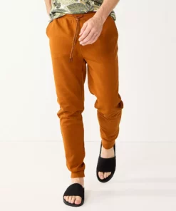 Men's Apt. 9® Knit Joggers -Casual Outfits For Men Elegant store 4587847 Cinnamon Heaven
