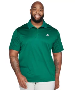 Big & Tall adidas climalite Performance Golf Polo -Casual Outfits For Men Elegant store 4607174 Collegiate Green