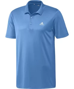 Big & Tall adidas climalite Performance Golf Polo -Casual Outfits For Men Elegant store 4607174 Pulse Blue