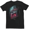 Big & Tall Star Wars The Mandalorian Helmet Scene Fill Tee 2 Big & Tall Star Wars The Mandalorian Helmet Scene Fill Tee -Casual Outfits For Men Elegant store 4797217