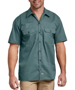 Big & Tall Dickies Button-Down Work Shirt