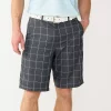Men's Tek GearĀ® Plaid Flat-Front Golf Shorts 1 Men's Tek GearĀ® Plaid Flat-Front Golf Shorts -Casual Outfits For Men Elegant store 4826634 Hawk Gray
