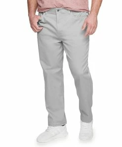 Men’s Big & Tall Sonoma Goods For Life® Regular-Fit 5-Pocket Everyday Pants 13 Men’s Big & Tall Sonoma Goods For Life® Regular-Fit 5-Pocket Everyday Pants -Casual Outfits For Men Elegant store 4844761 Light Gray